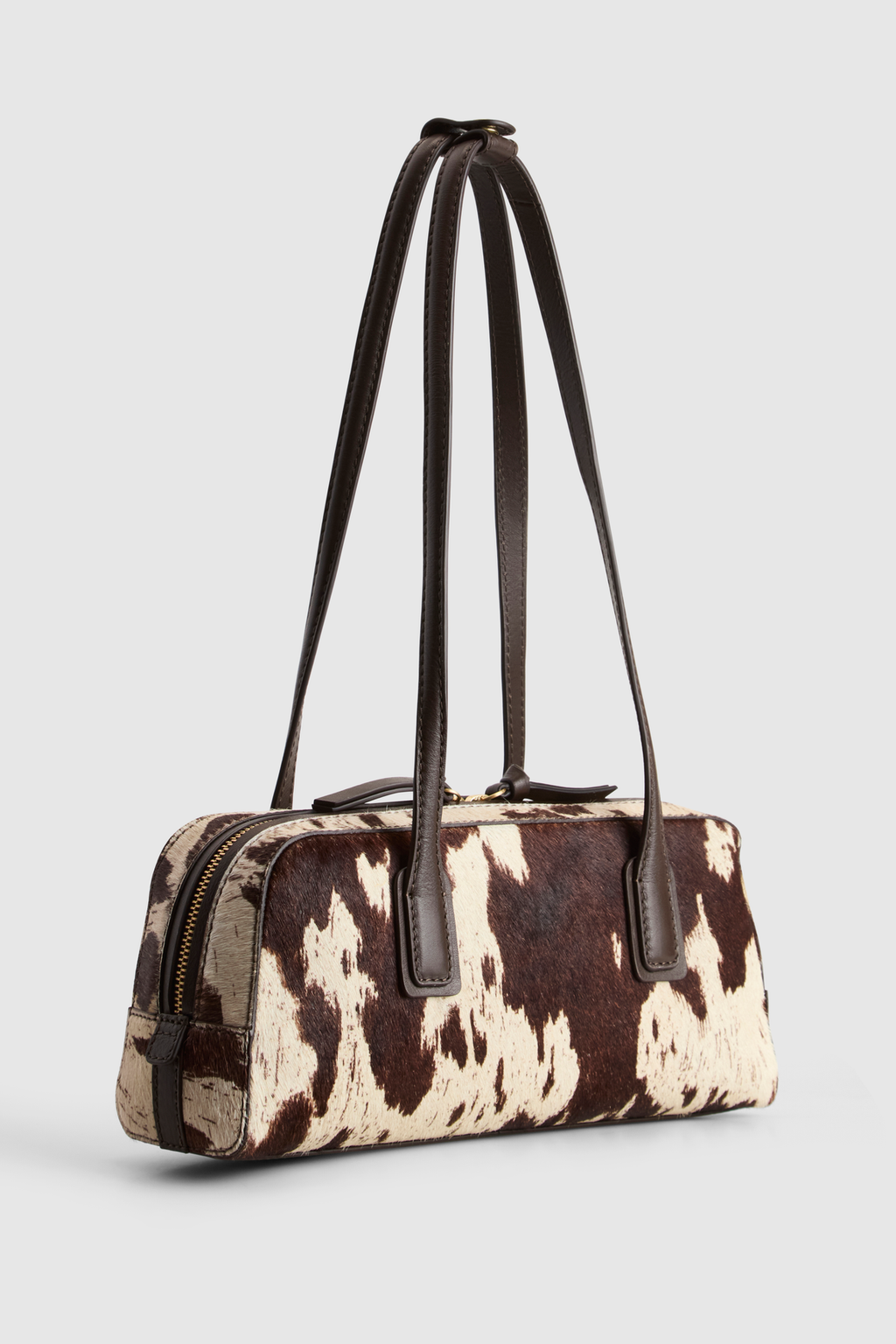 Anais Leather Bowling Bag