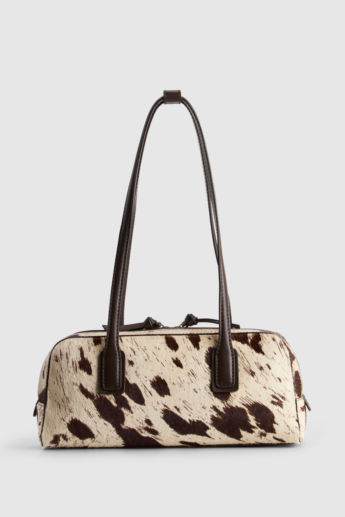 Anais Leather Bowling Bag