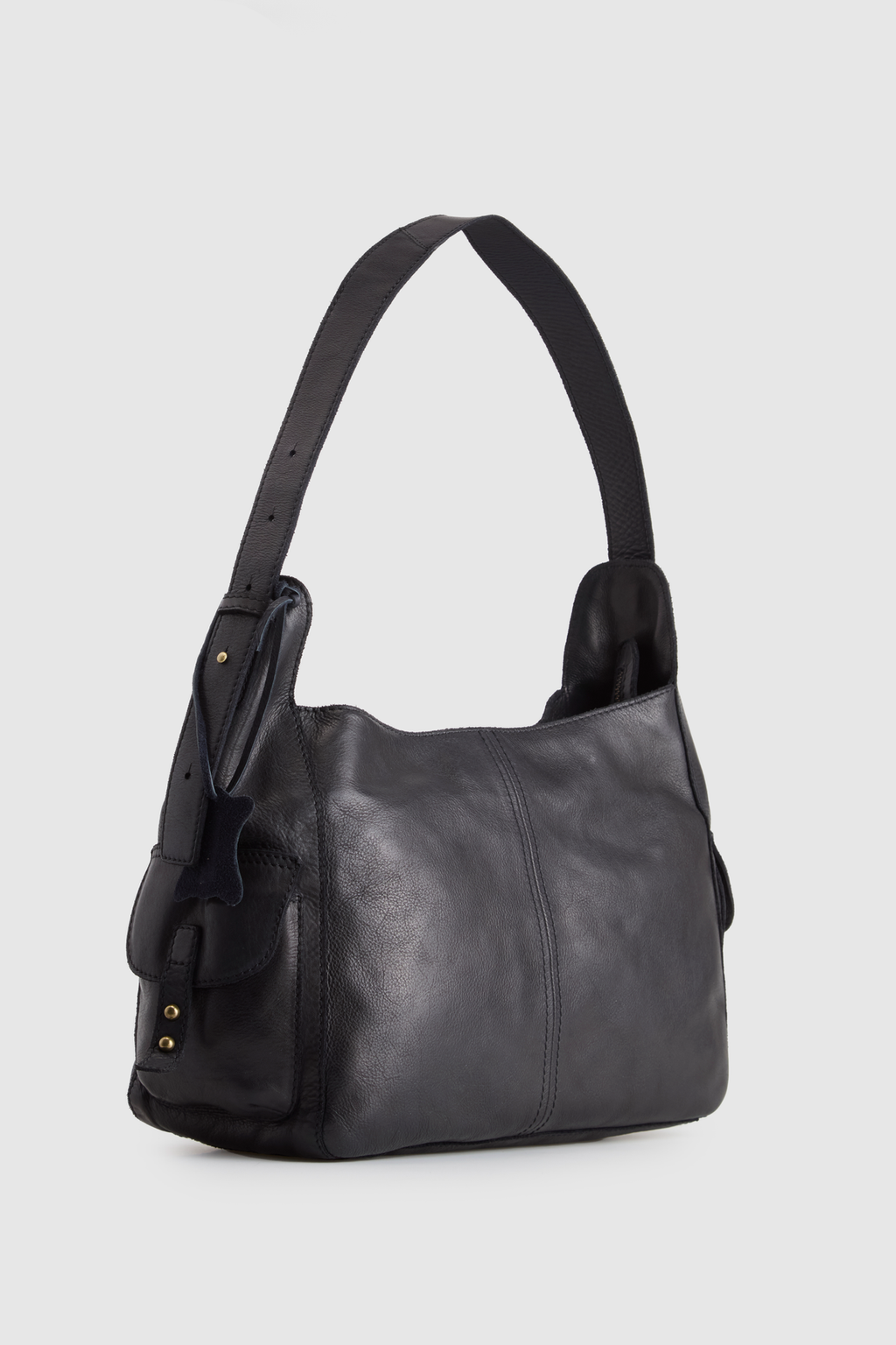 Cece Leather Hobo Bag