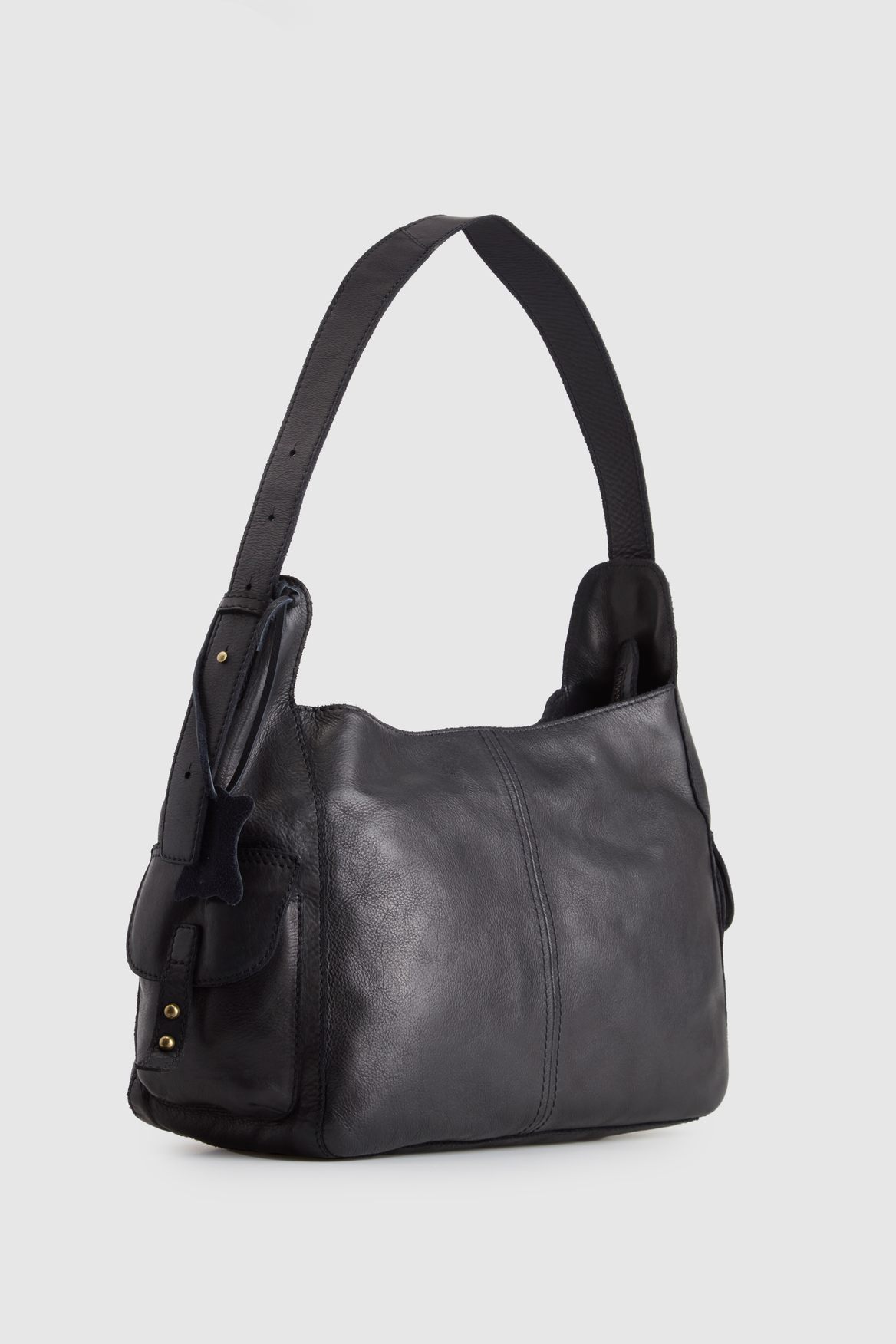 Cece Leather Hobo Bag