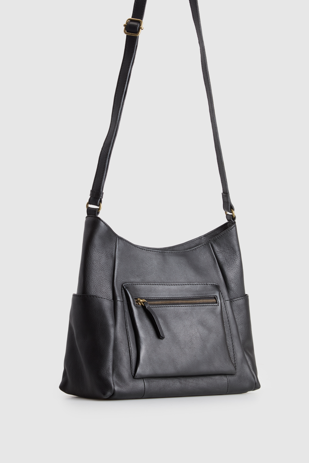 Verity Leather Crossbody Bag