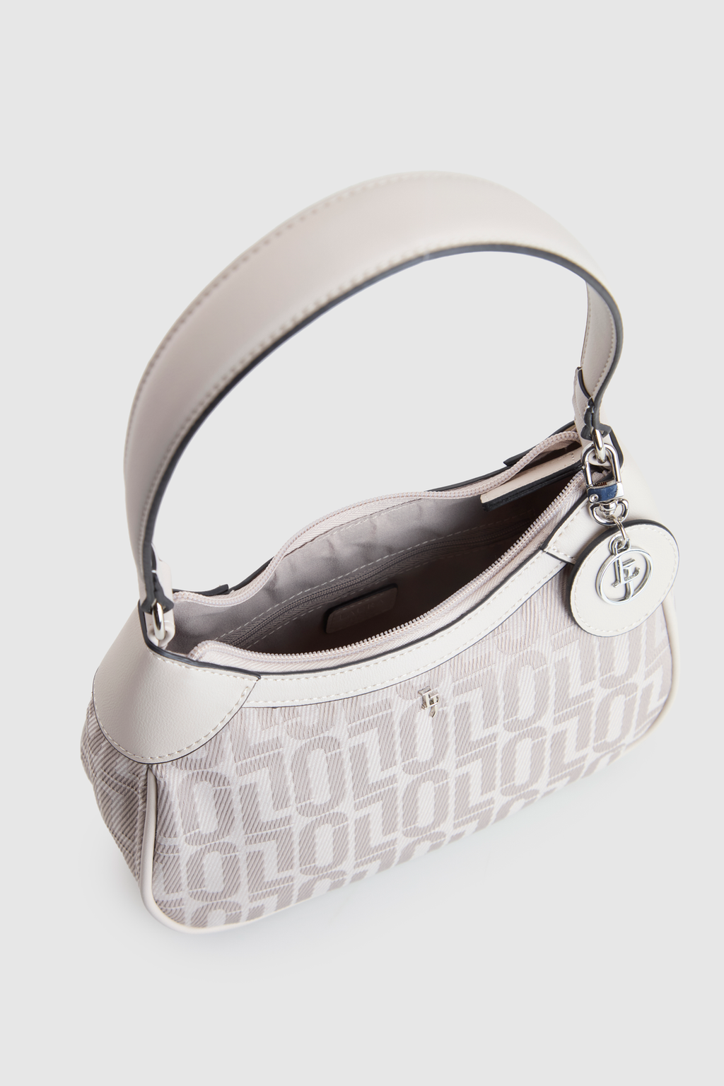 Logo Jacquard Shoulder Bag