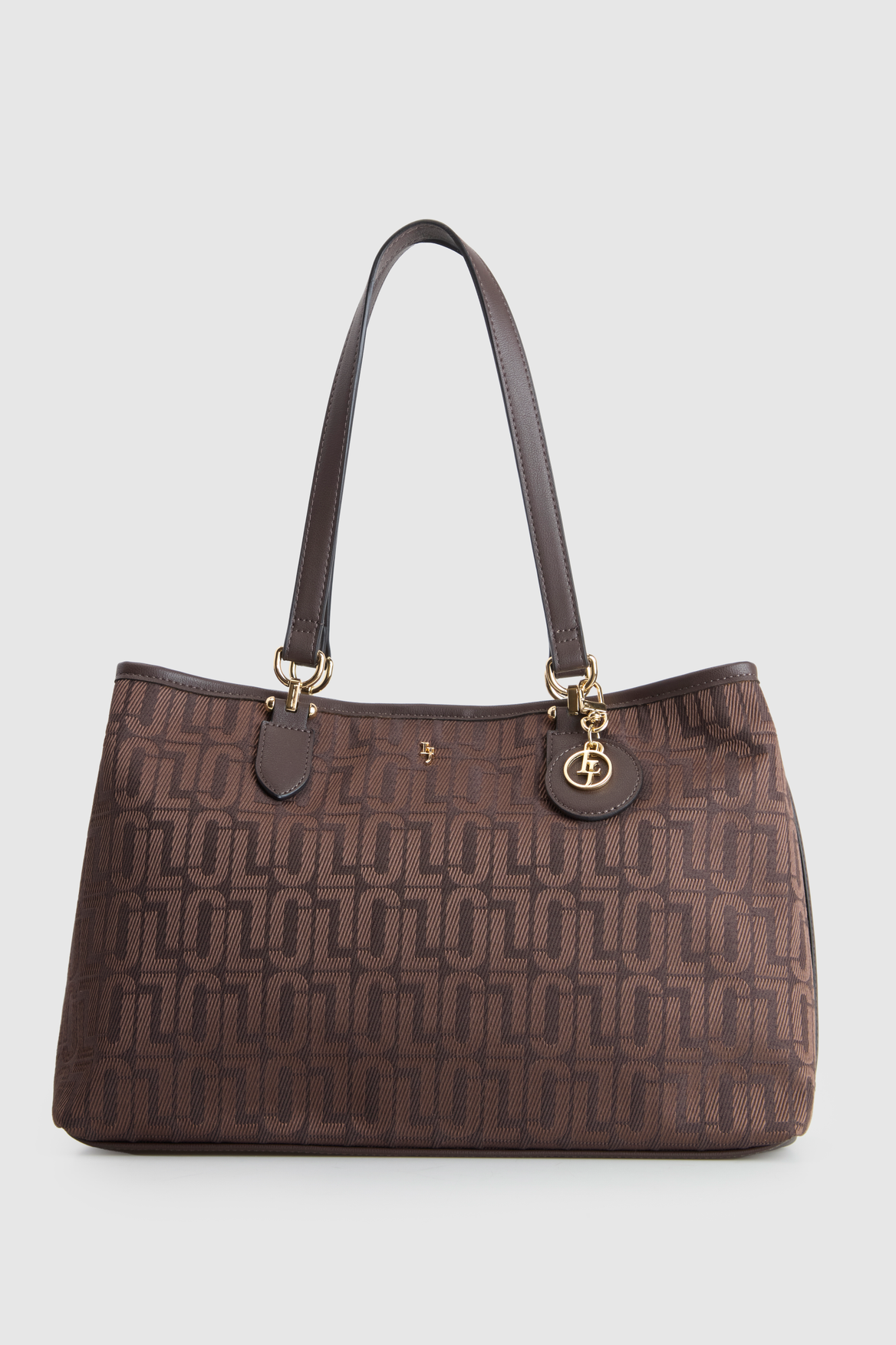 Logo Jacquard Tote Bag