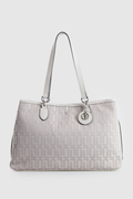Logo Jacquard Tote Bag