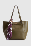 Lottie Belted Scarf Tote Bag