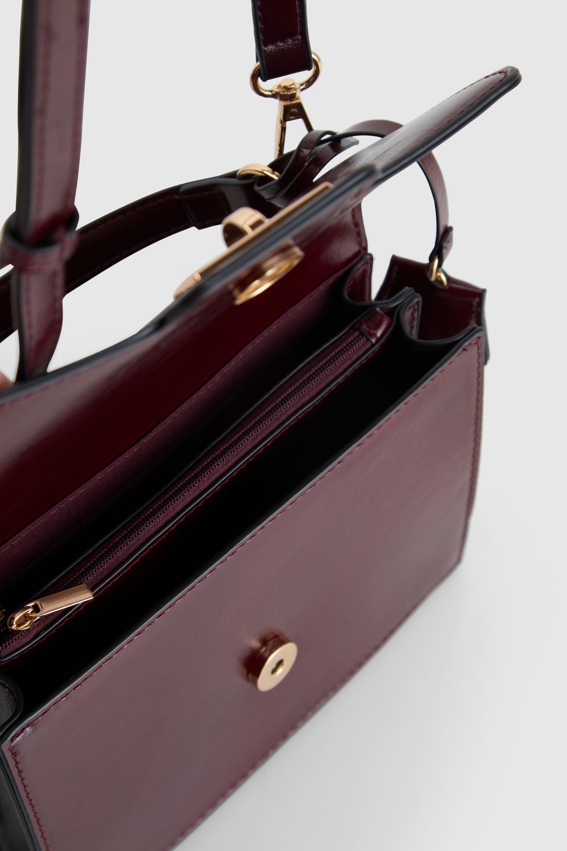 Cleo Flap Top Handle Bag