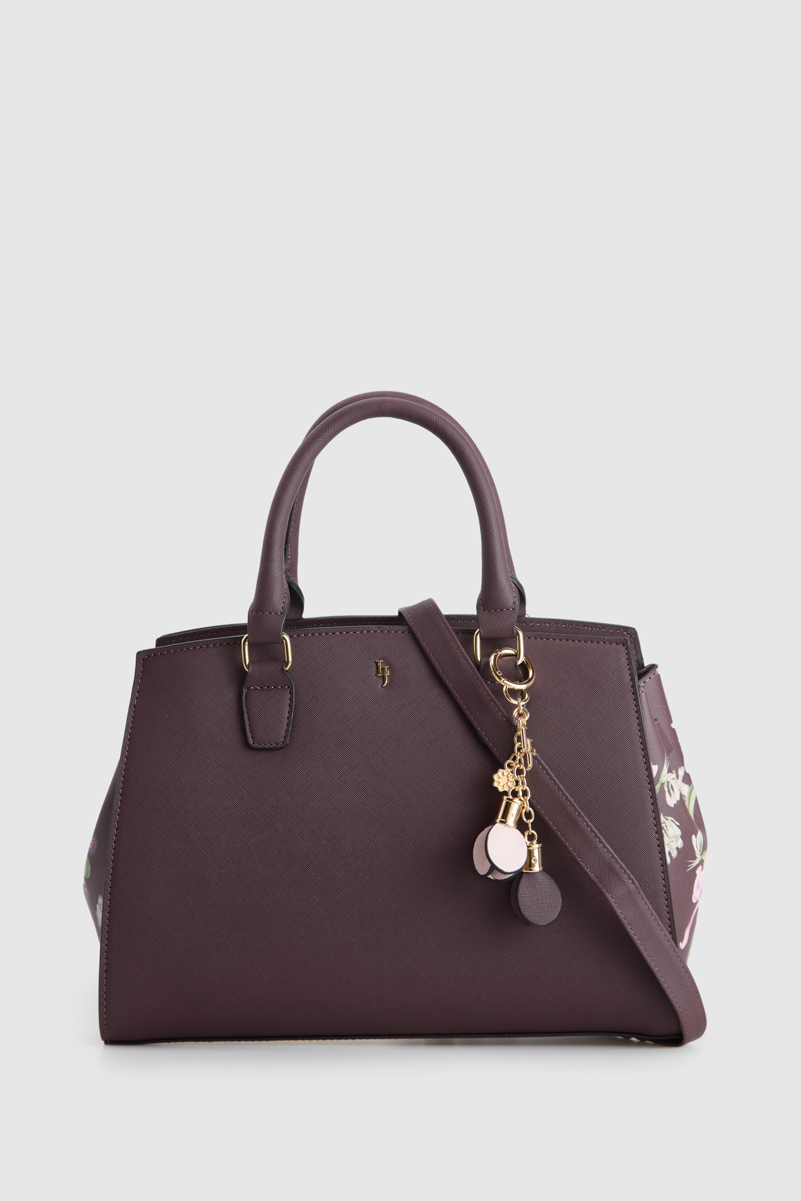 Iris Floral Tote Bag