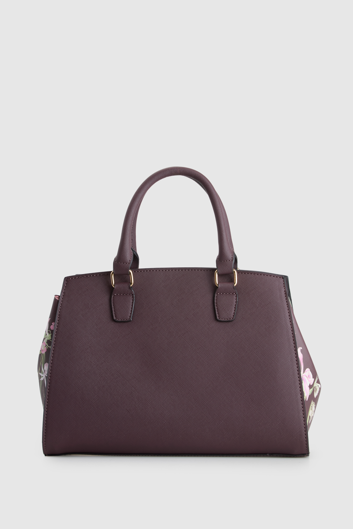 Iris Floral Tote Bag