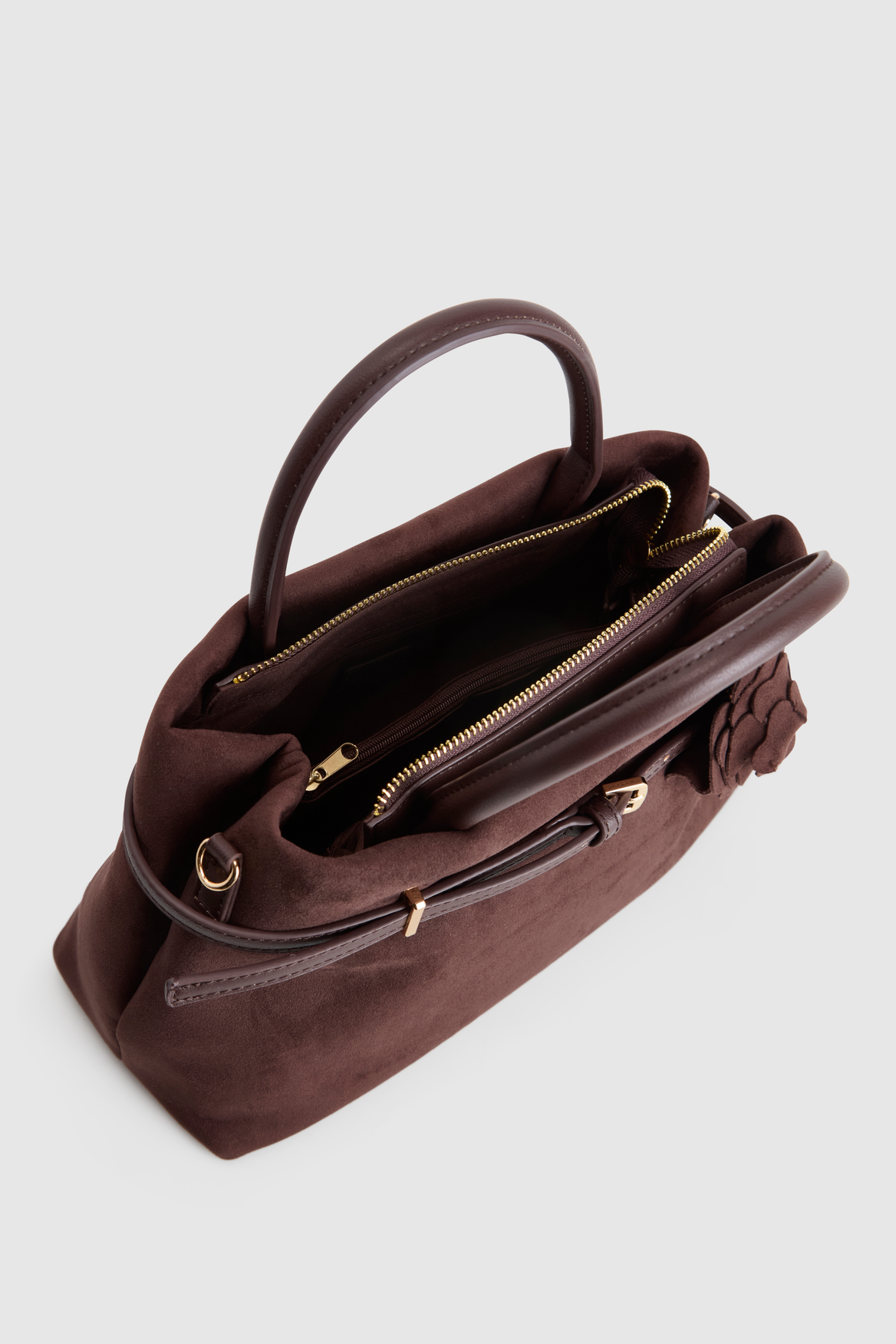 Lana Suede Small Tote Bag