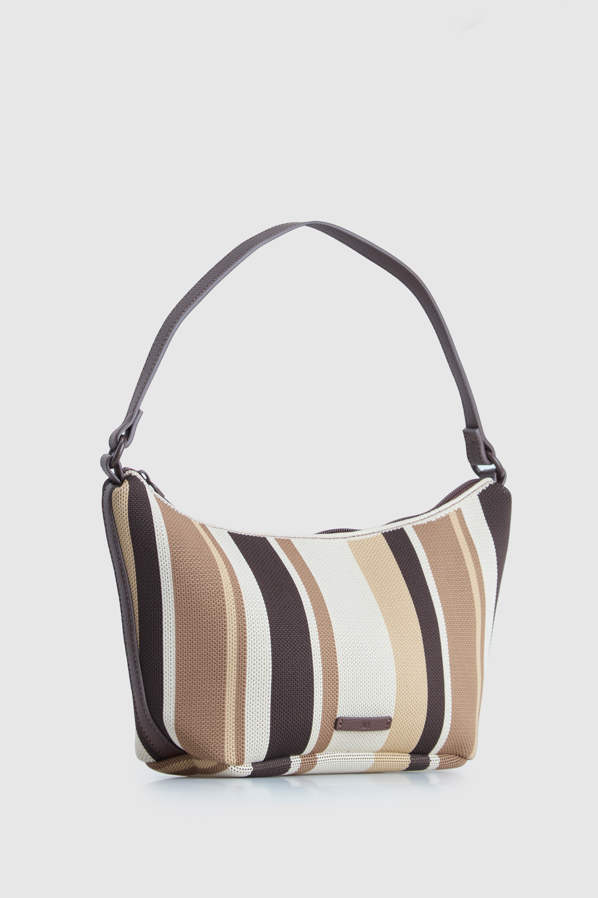 Immy Stripe Slouchy Shoulder Bag
