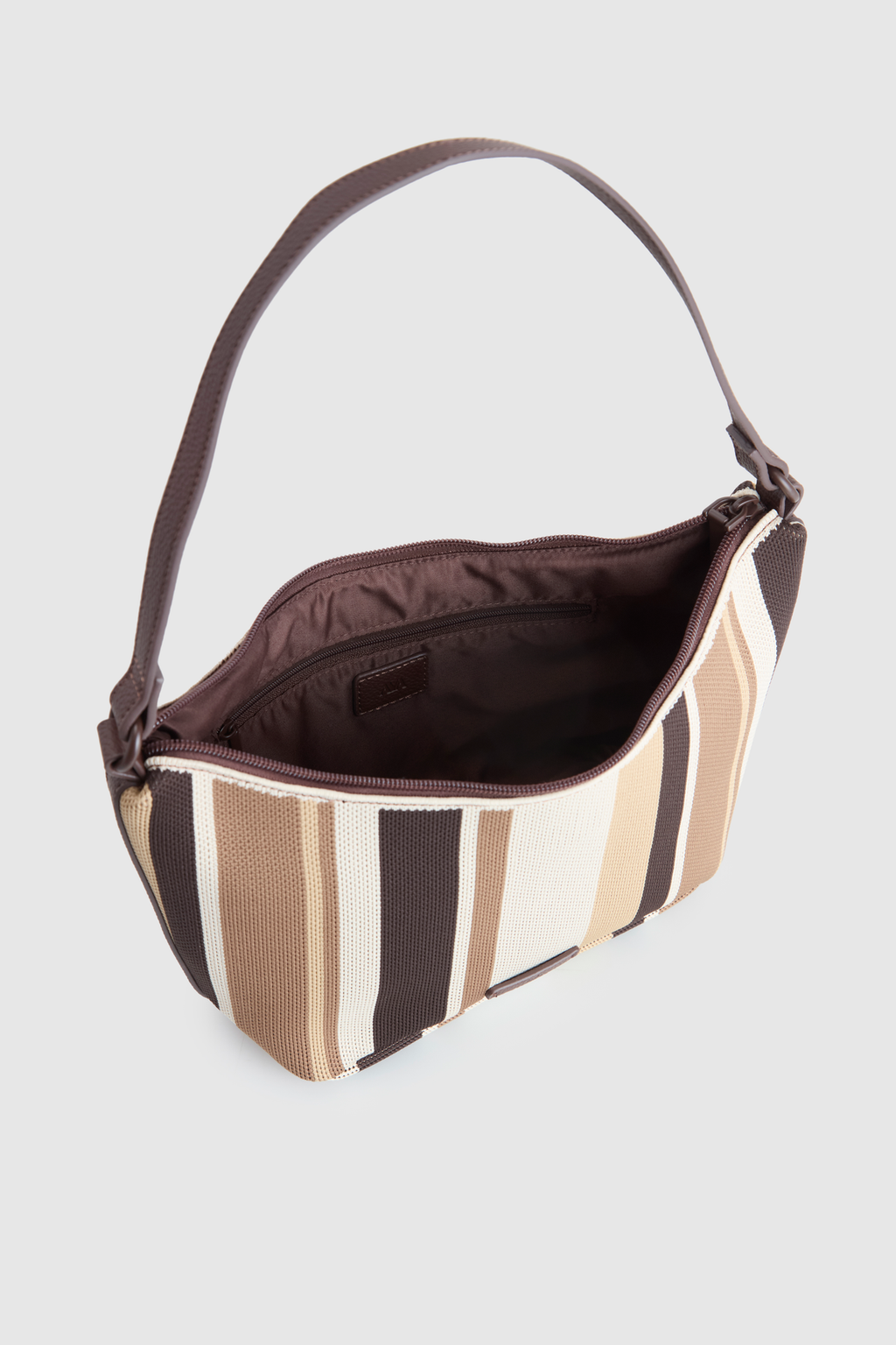 Immy Stripe Slouchy Shoulder Bag