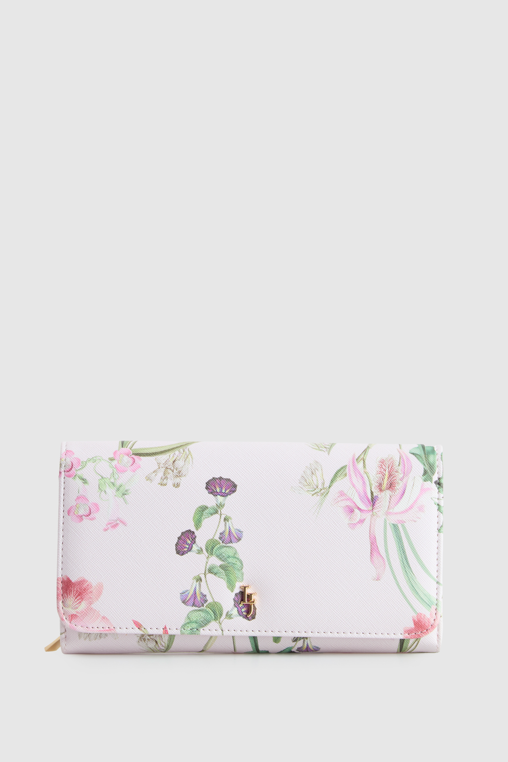 Iris Floral Large Wallet