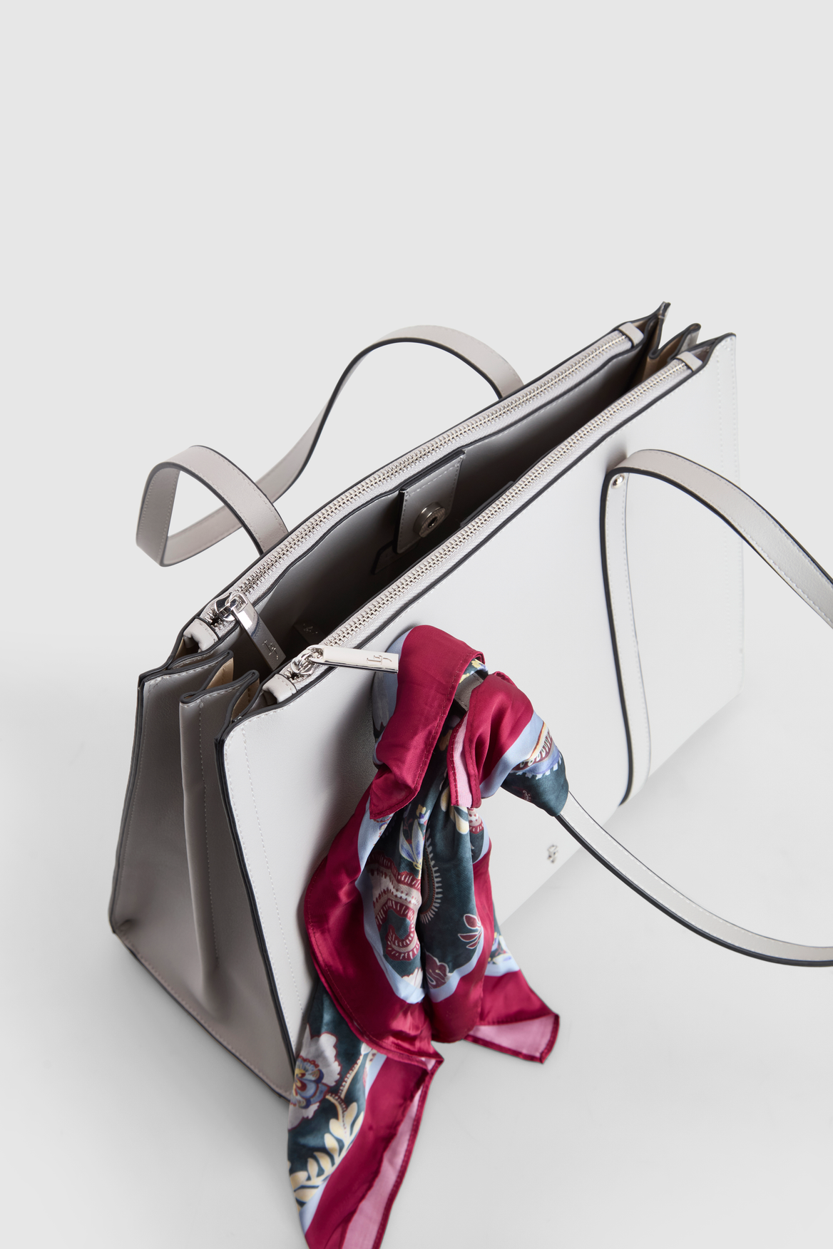 Cleo Multi Comp Tote Bag