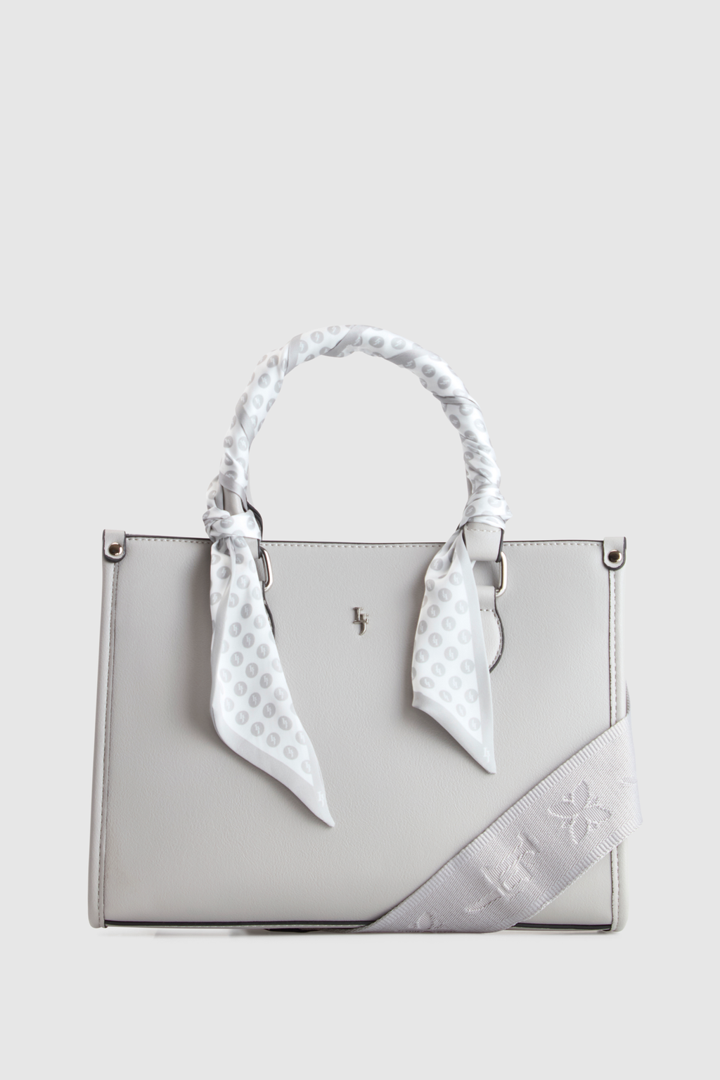 Small Tote Bag With Scarf
