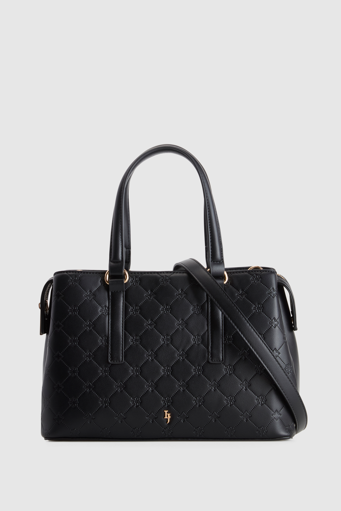 Logo Embossed Tote Bag