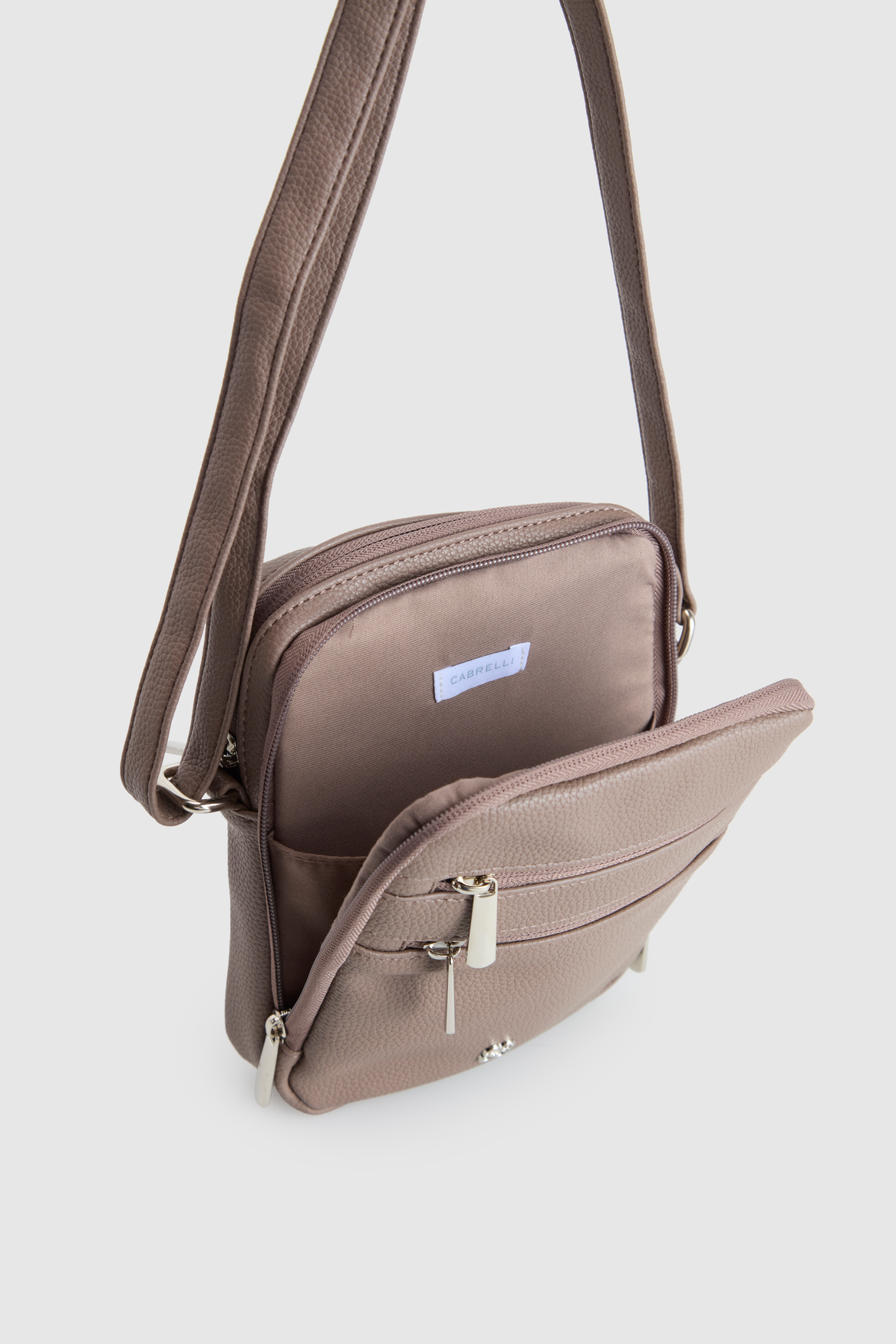 Multi Compartment Crossbody Bag