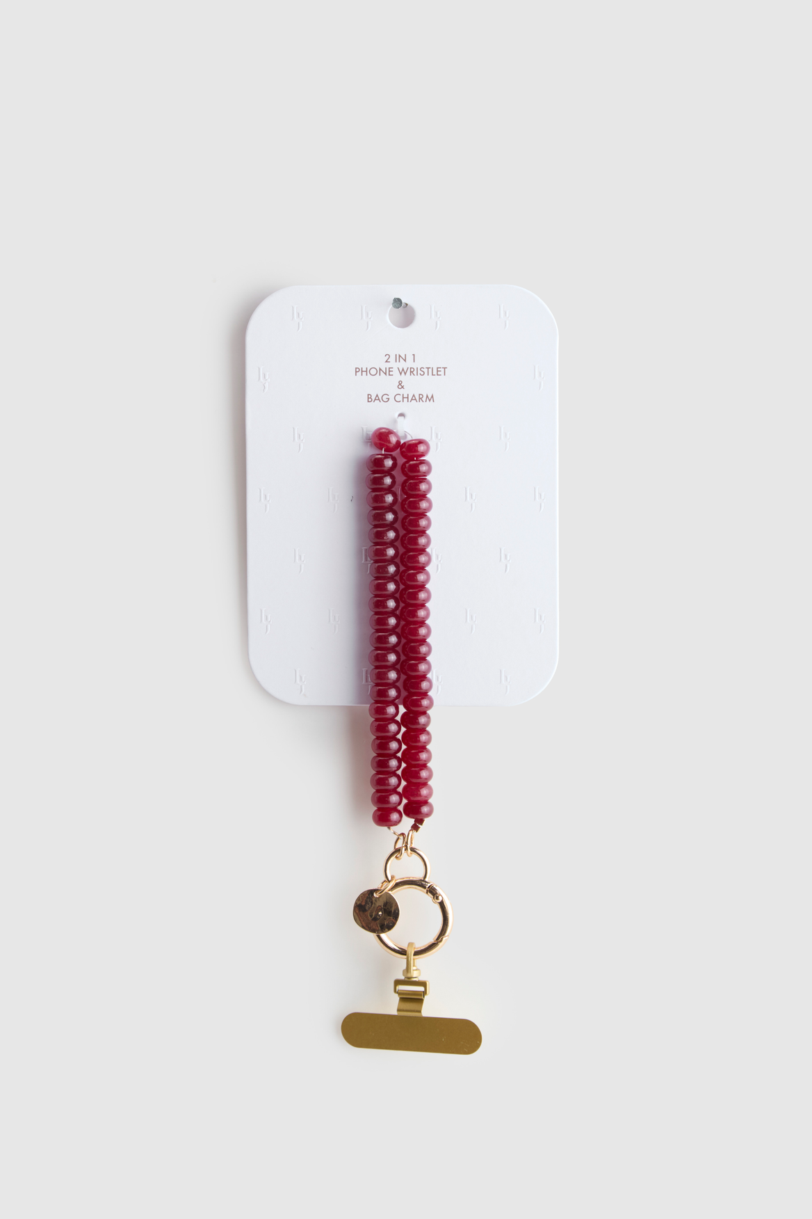 Beaded Wristlet Phone Charm