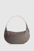 Noemie Leather Trim Shoulder Bag