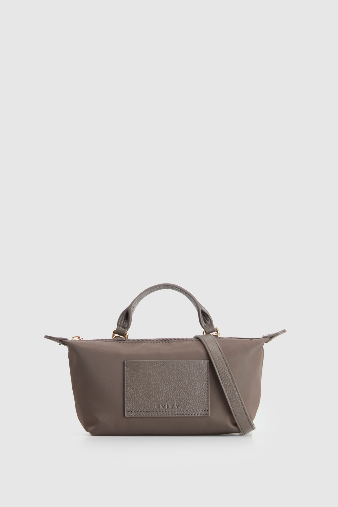 Noosa Leather Trim Crossbody Bag