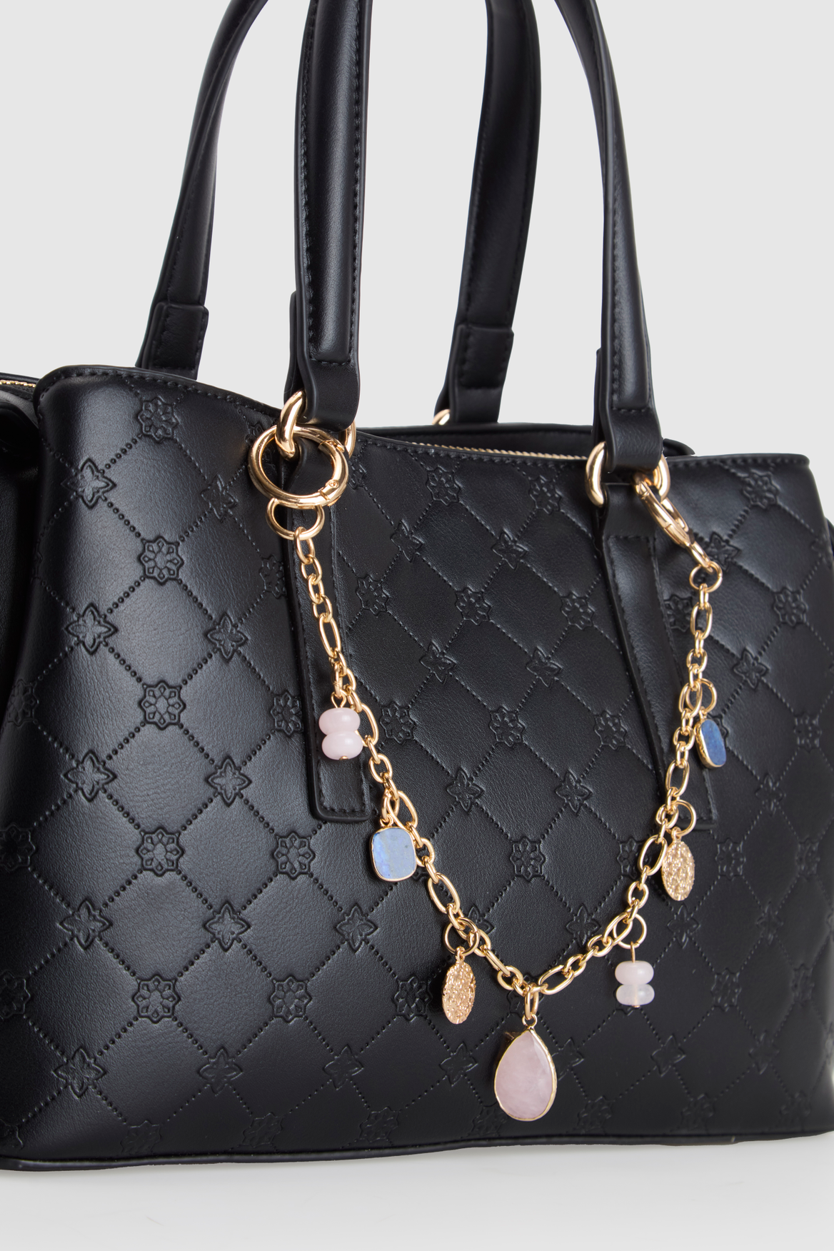 Beaded Cluster Bag Charm