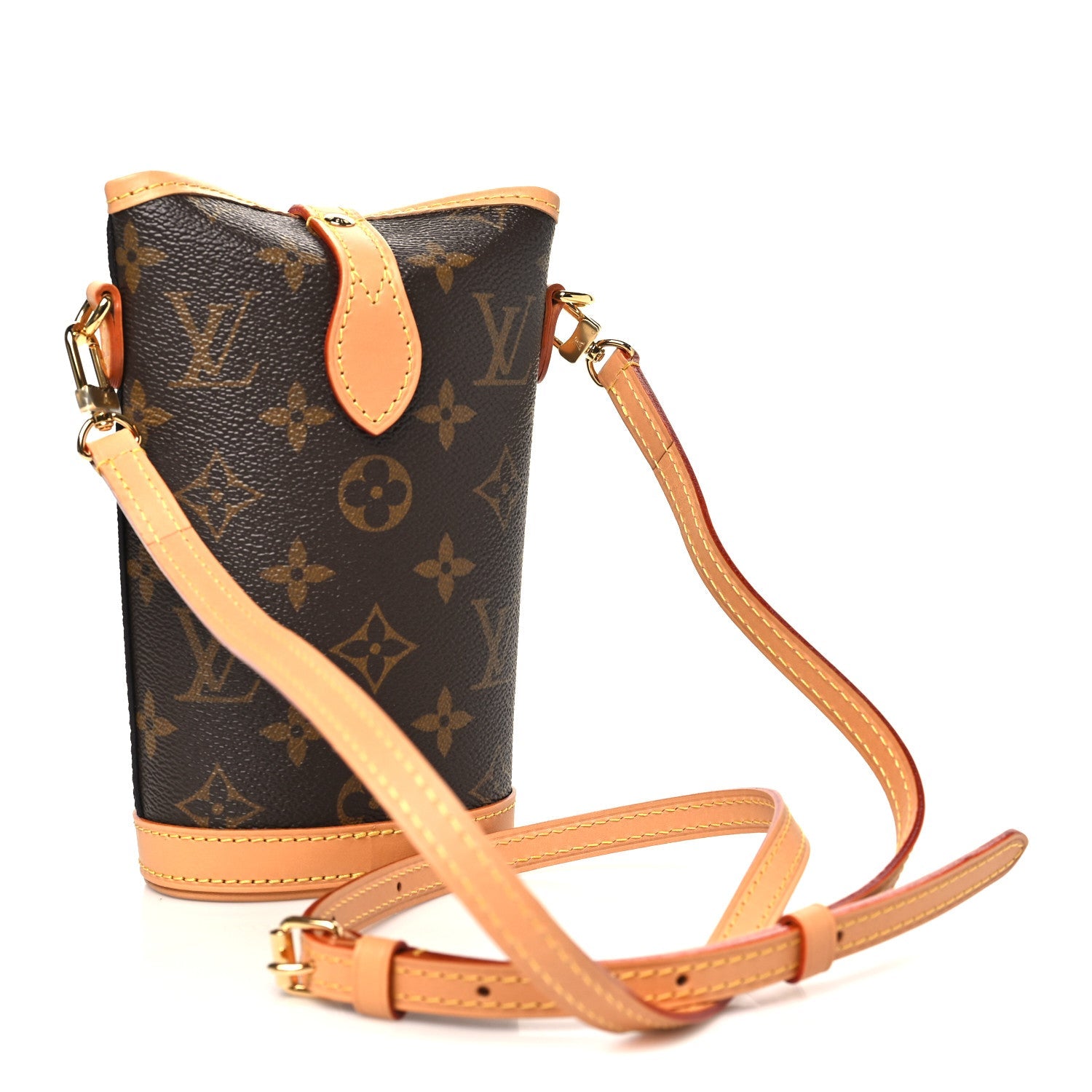 Monogram Fold Me Pouch