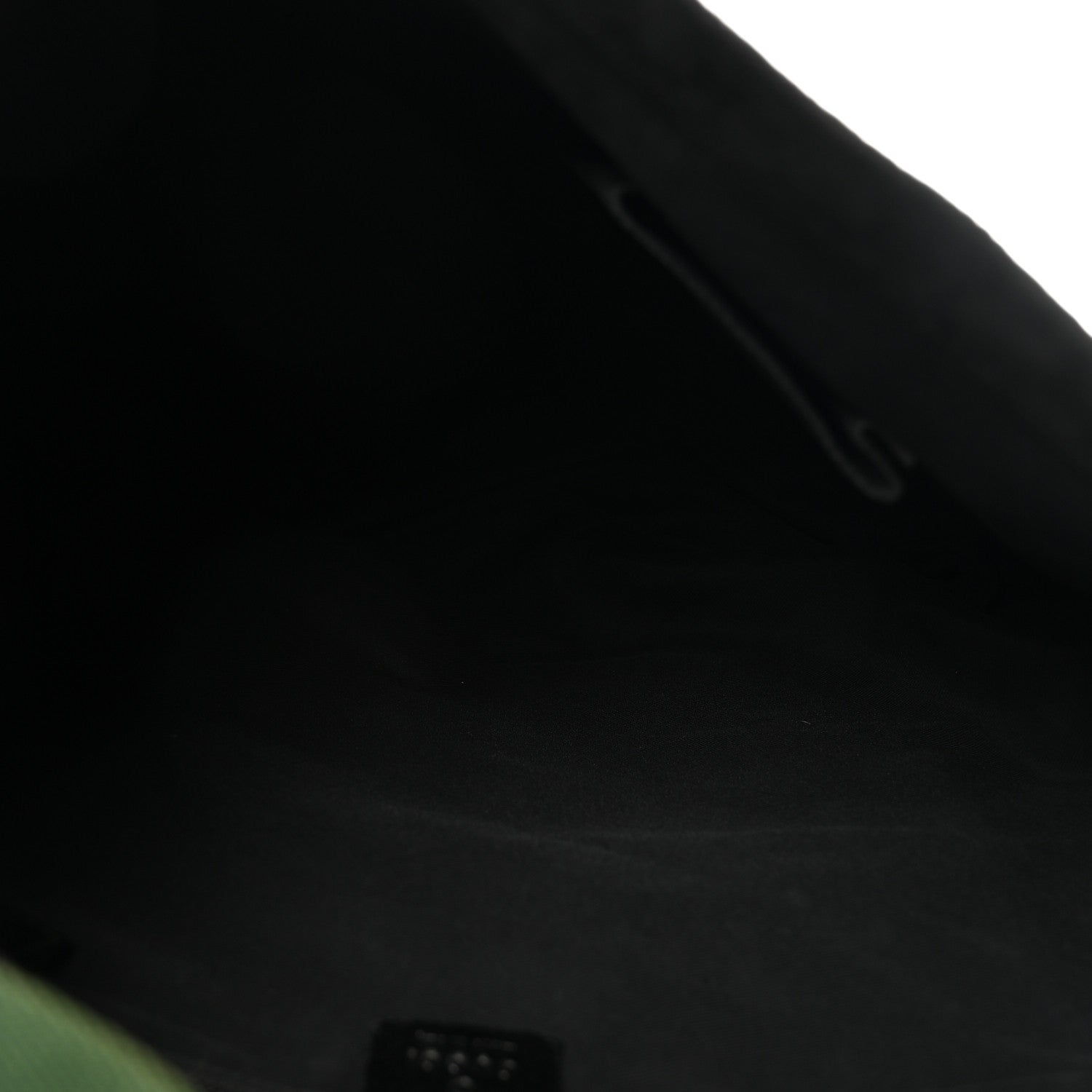 Monogram Web Medium Flat Messenger Bag Black