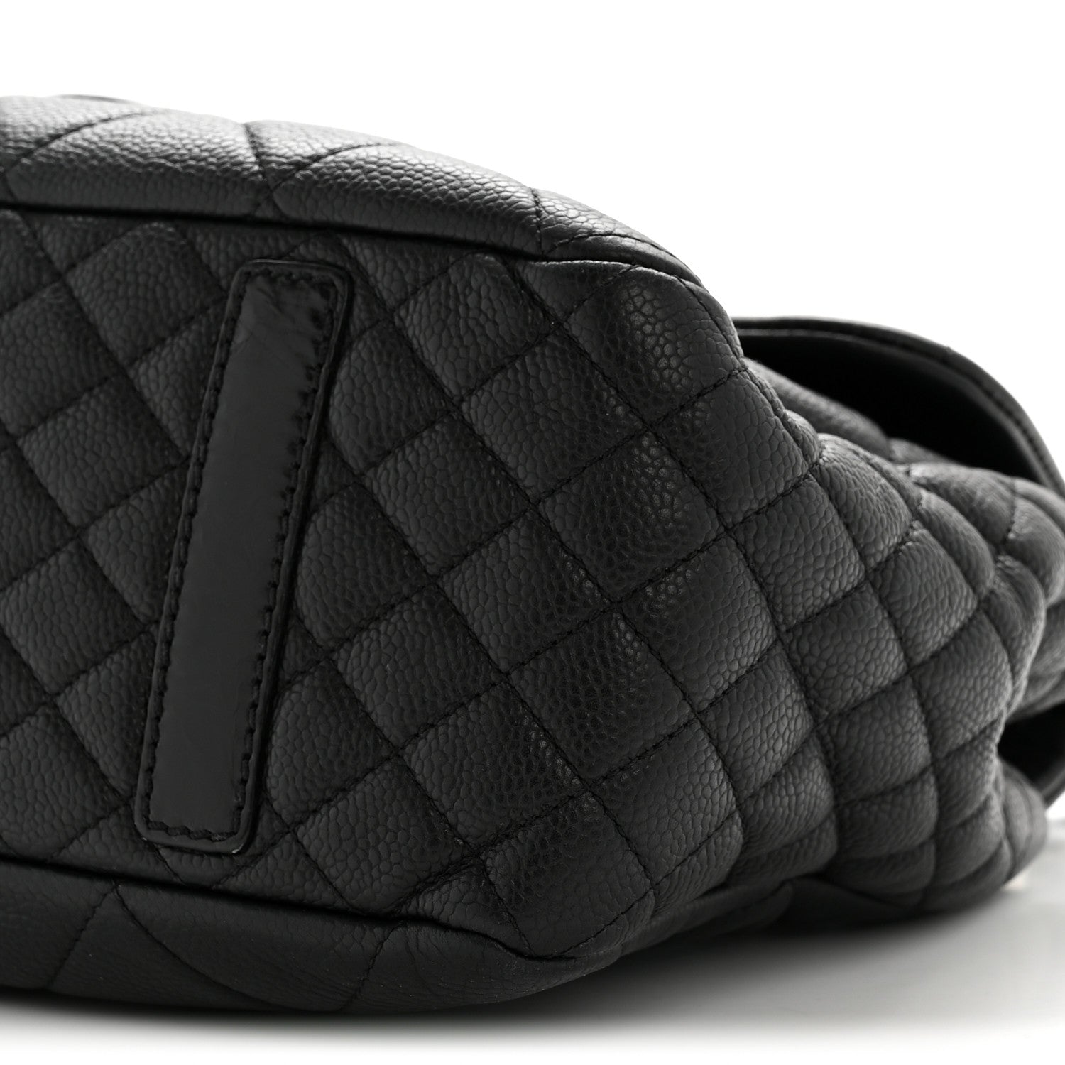 Caviar Quilted Coco Casual Flap Black