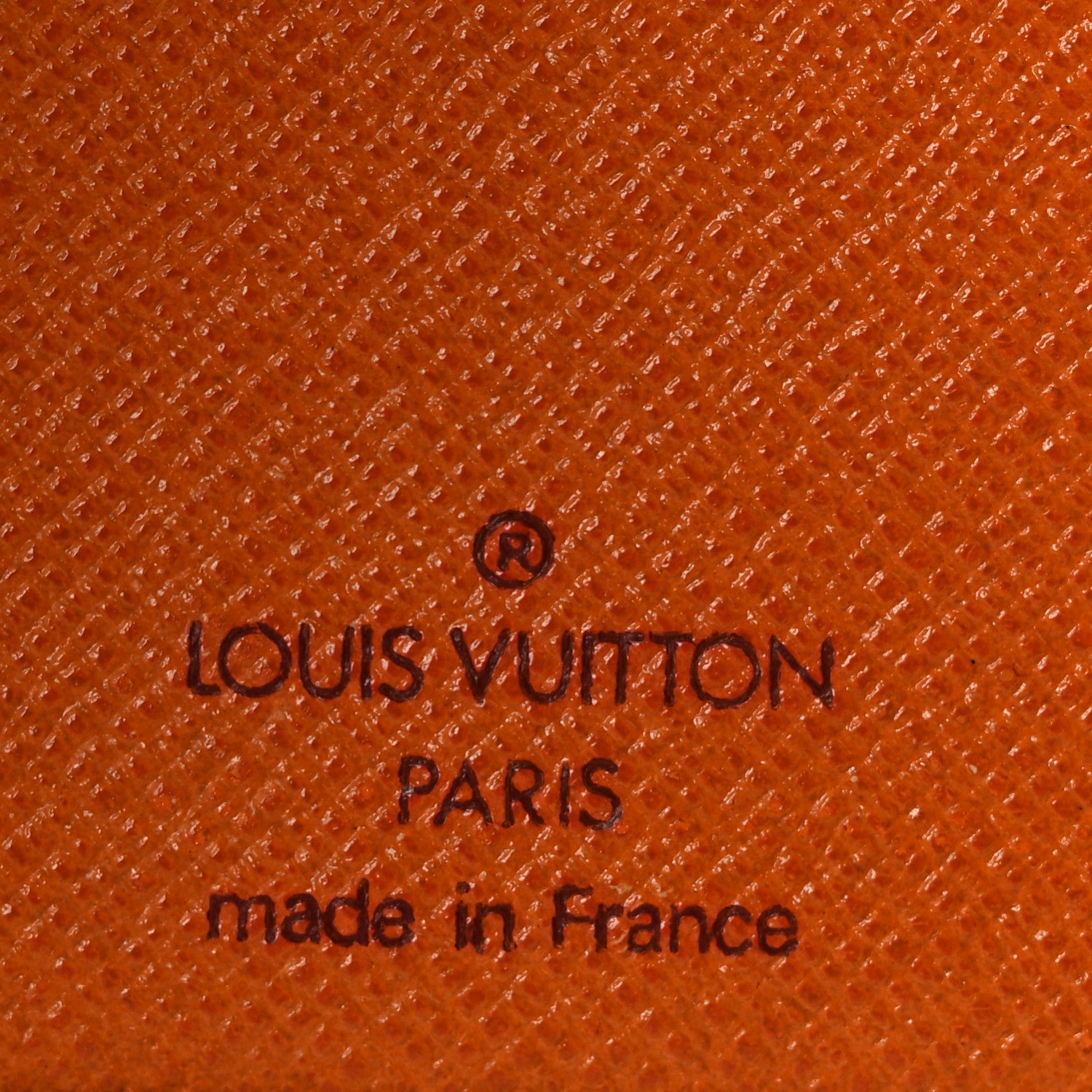 Epi French Purse Wallet Mandarin
