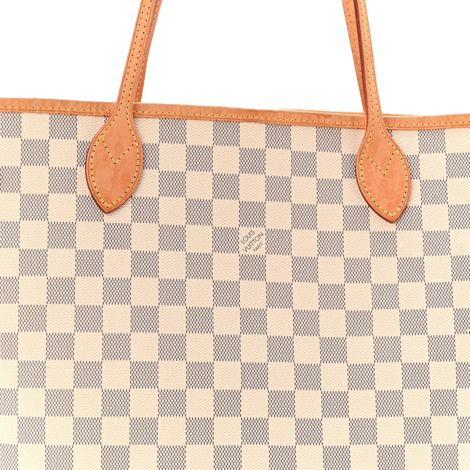 Damier Azur Neo Neverful lMM Rose Ballerine