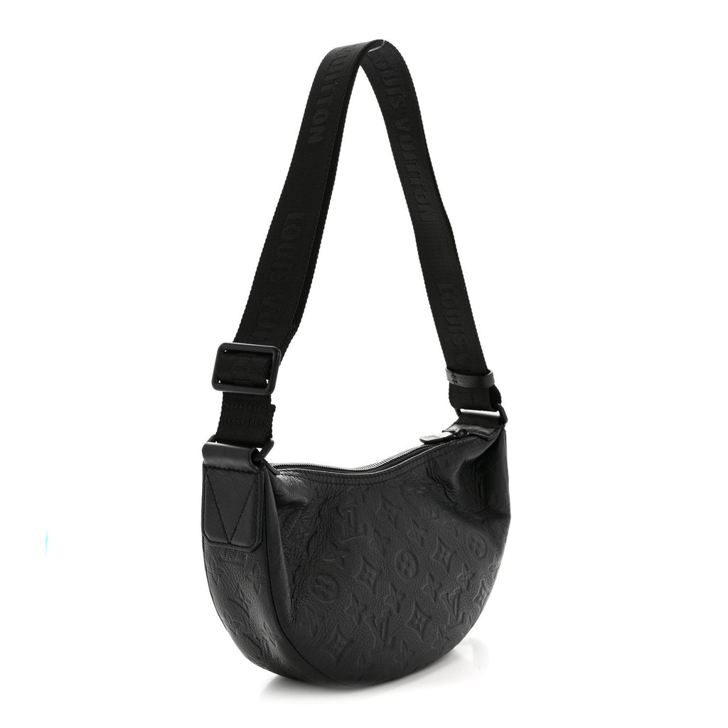 Monogram Shadow Hamac Bag PM Black