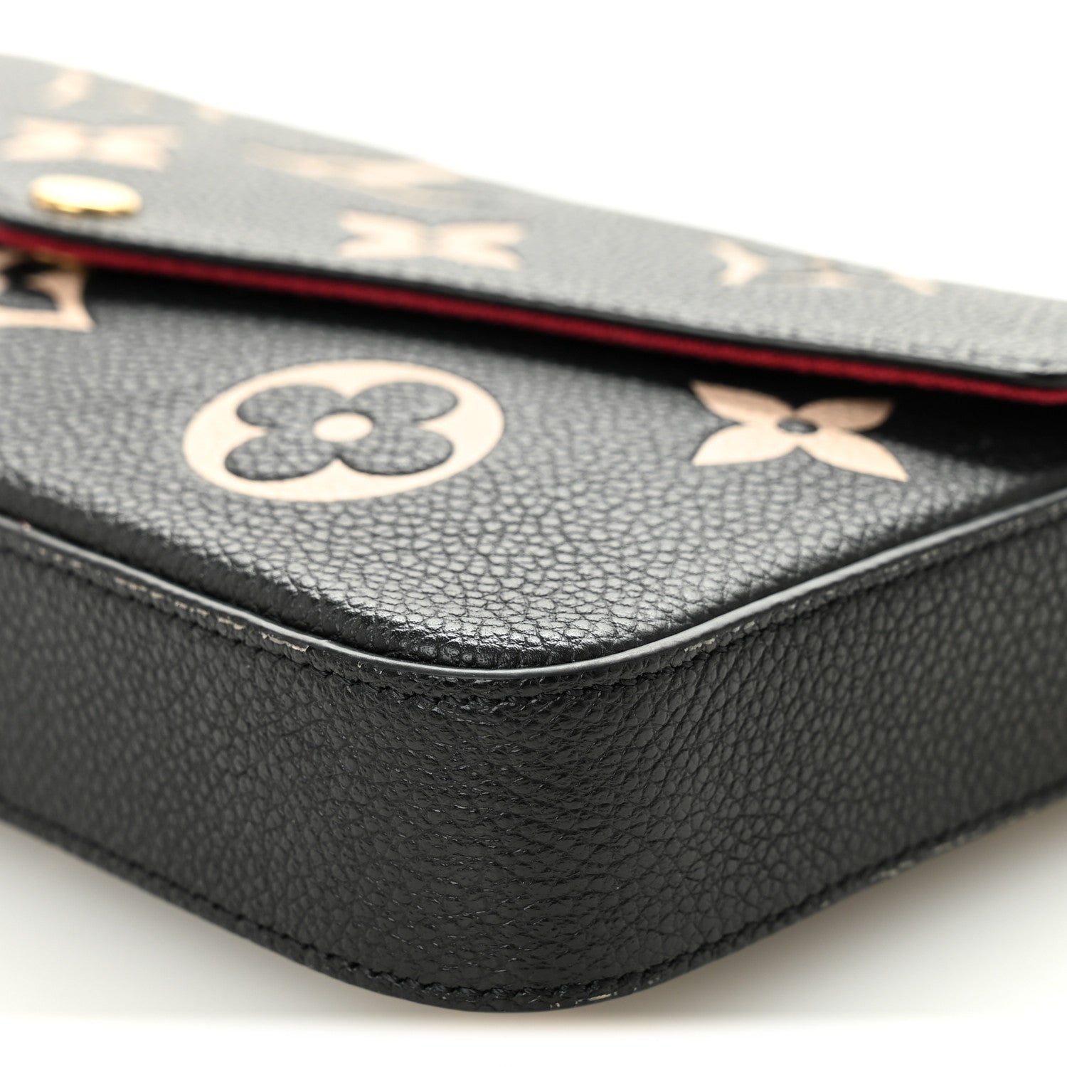 Empreinte Monogram Giant Felicie Pochette Black Beige