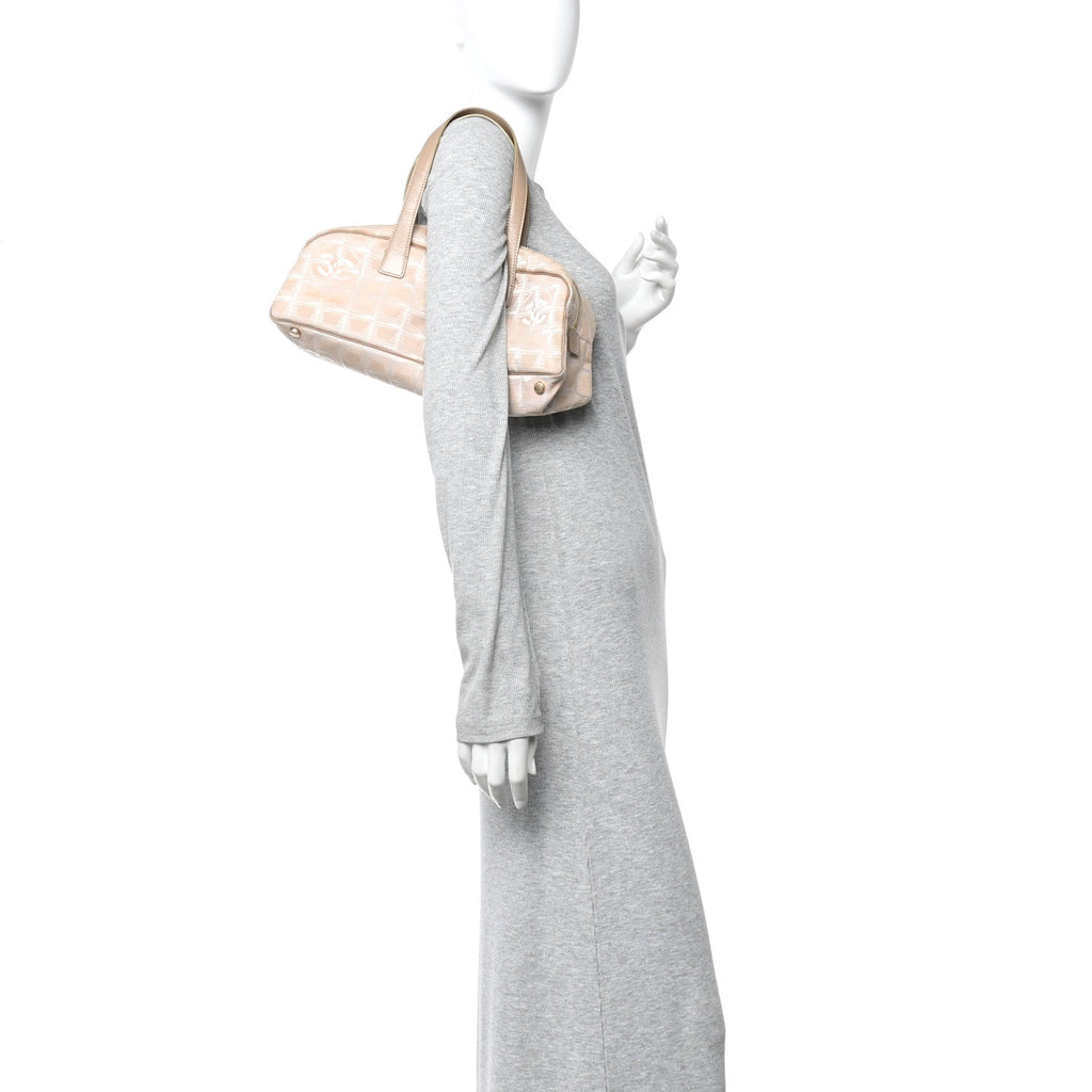 Nylon Travel Bowler Beige