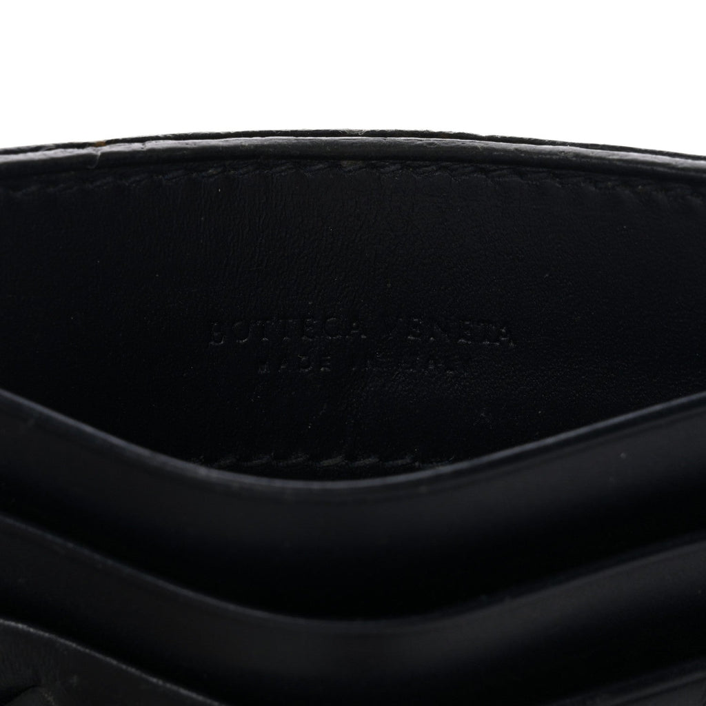 Nappa Intrecciato  Holder Deep Blue