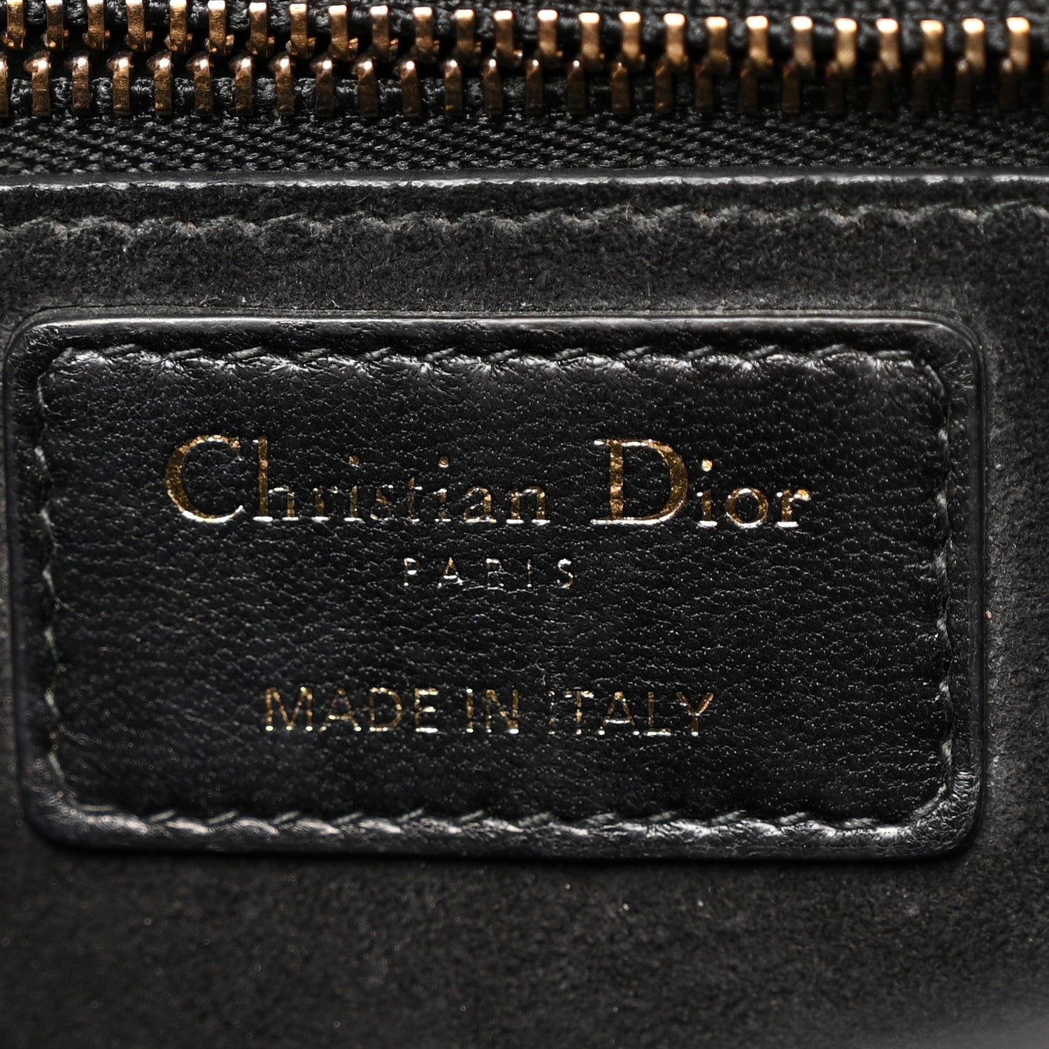 Lambskin Cannage Large Dioraddict Flap Bag Black
