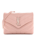 Calfskin Y Quilted Monogram Toy Loulou Crossbody Bag Pale Blush