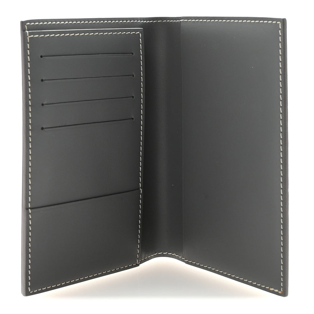 Goyardine Passport Wallet Grey