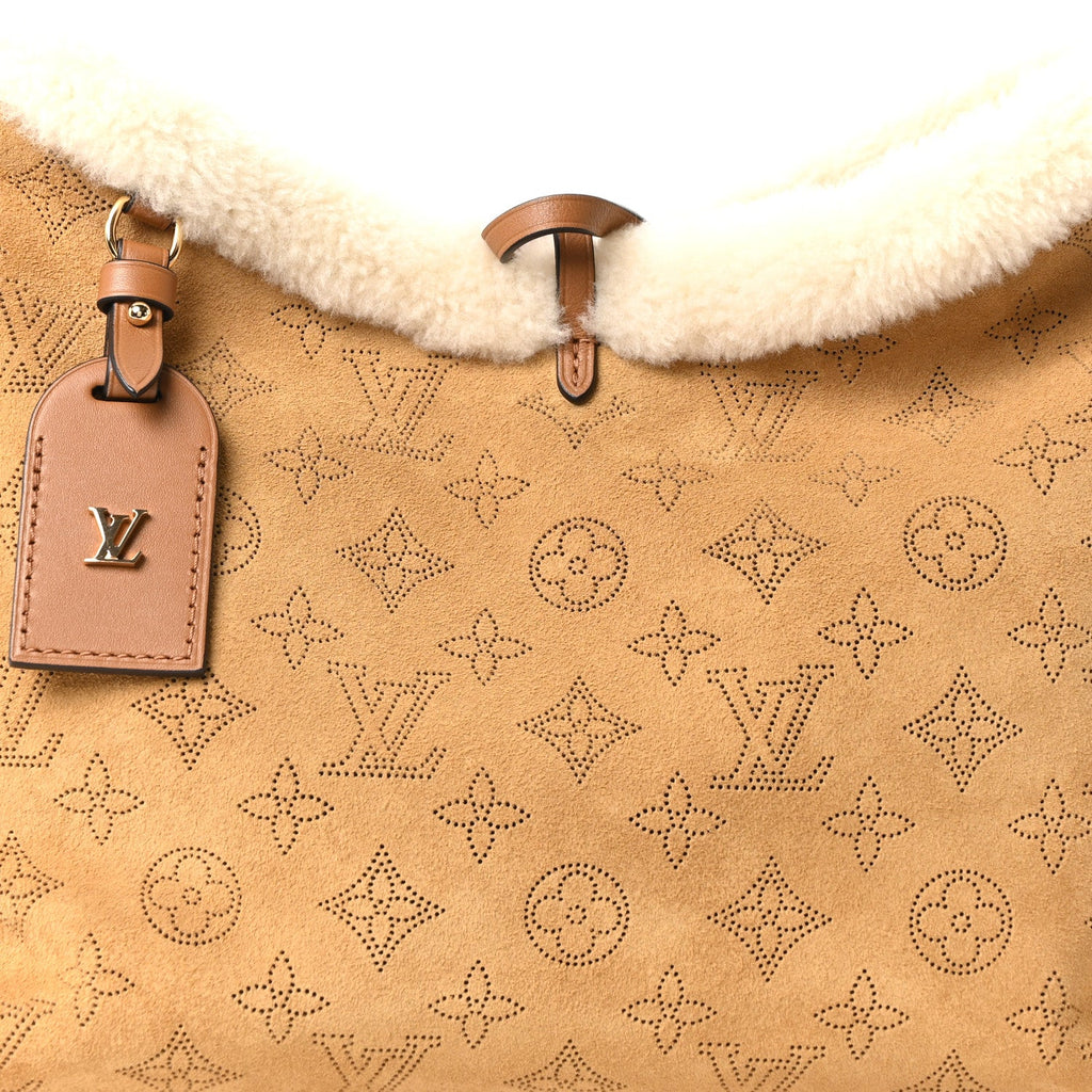 Suede Mahina CarryAll PM Beige