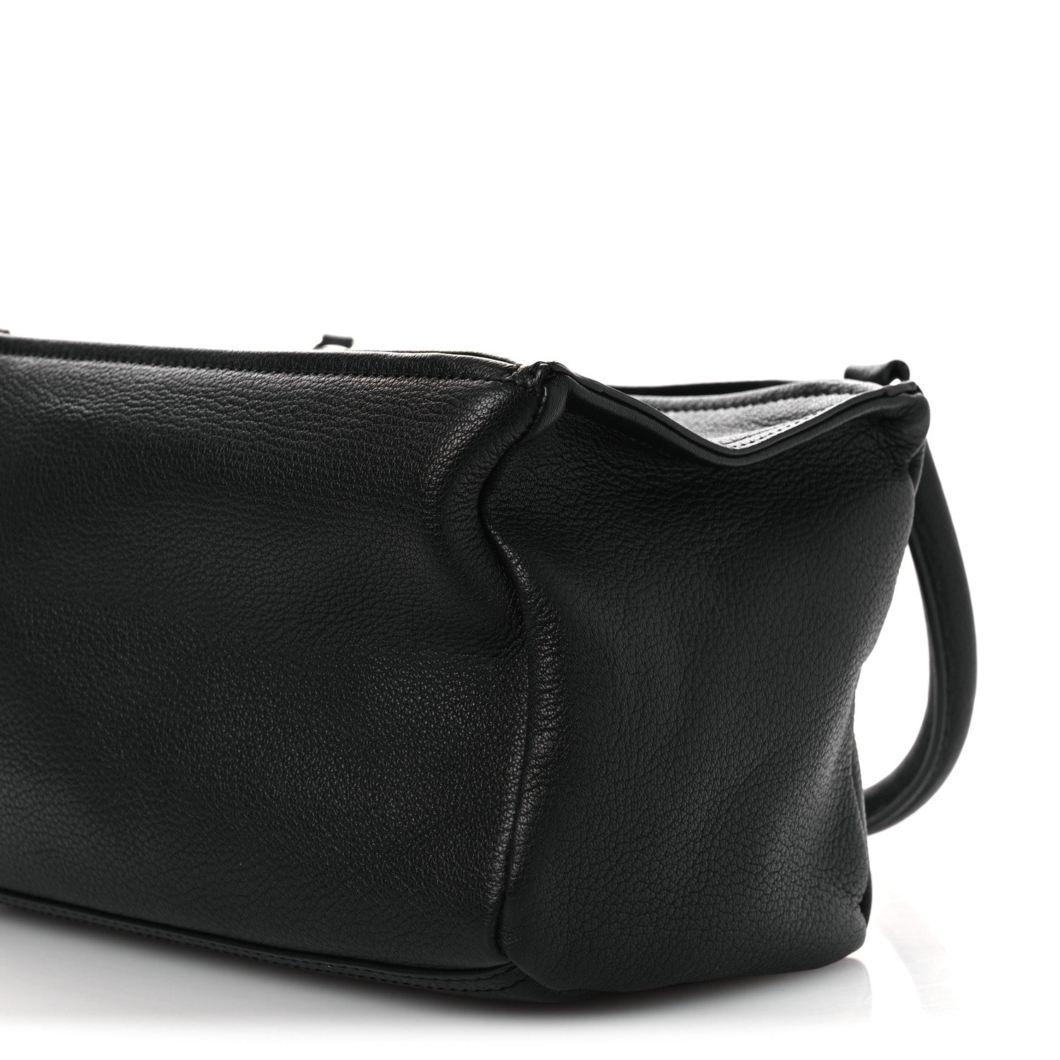 Sugar Goatskin Small Pandora Black