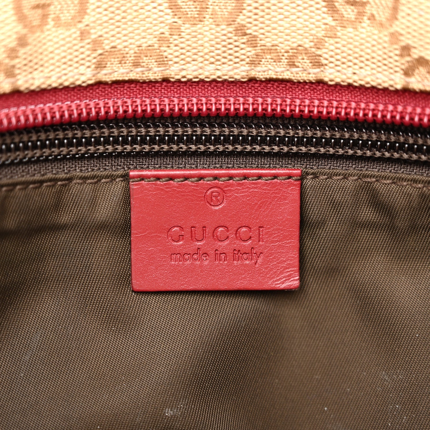 Monogram Web Small Flat Messenger Crossbody Pink Gold