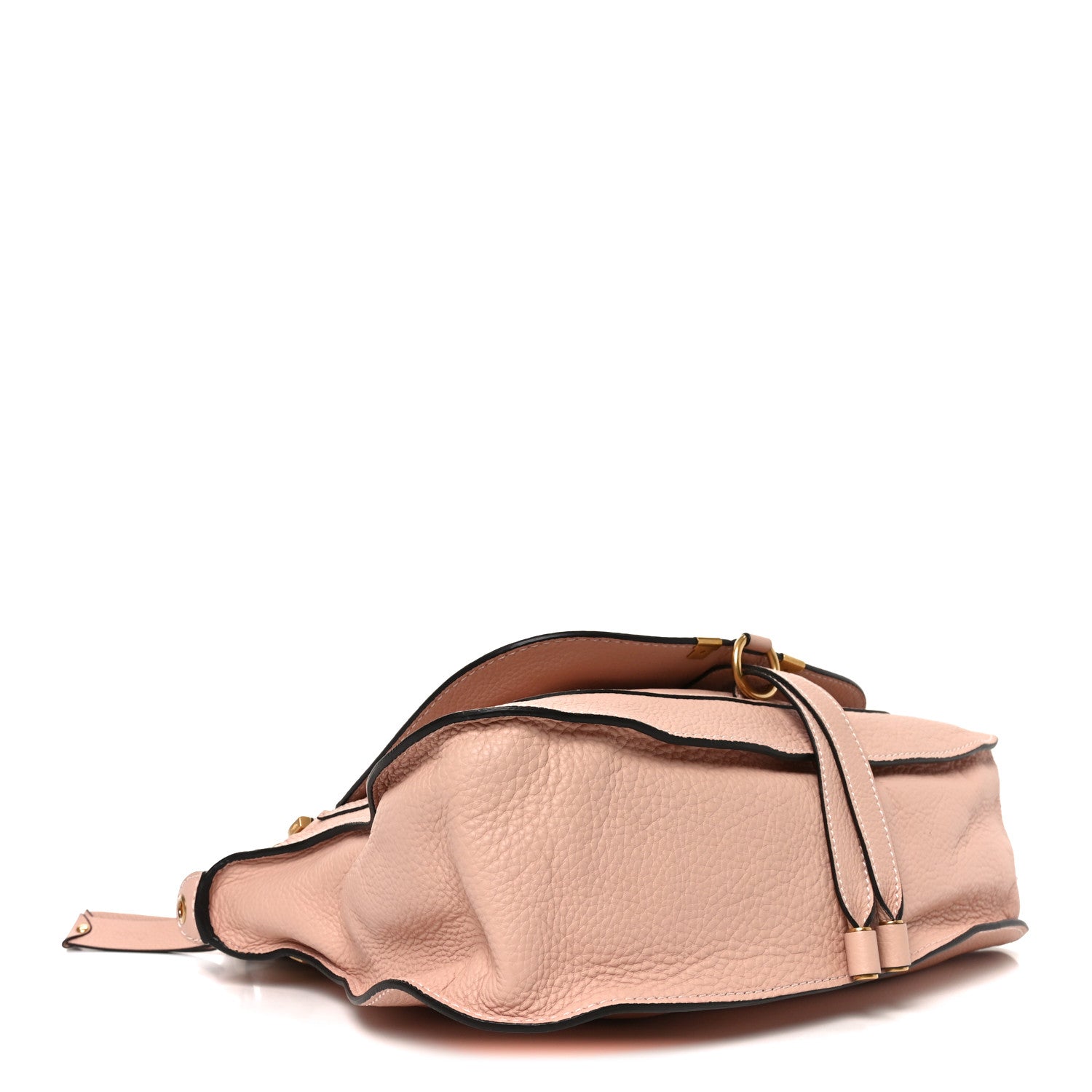 Calfskin Medium Marcie Satchel Blush Nude