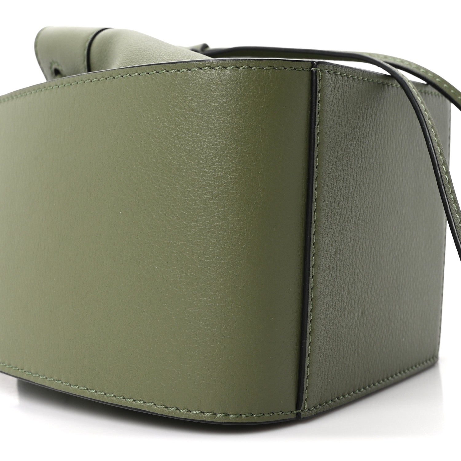 Calfskin Mini Hammock Shoulder Bag Avocado