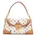 Monogram Multicolor Beverly MM White