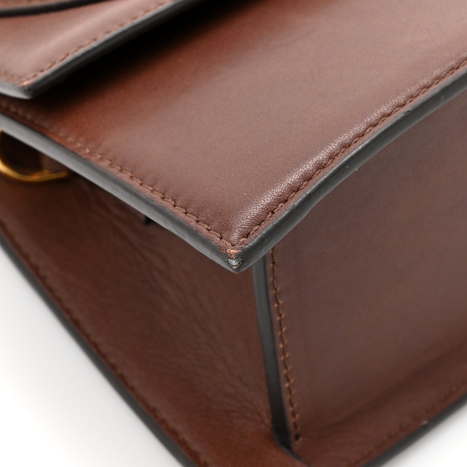 Smooth Calfskin Le Grand Chiquito Dark Brown