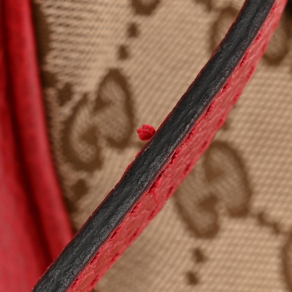 Monogram Small Bree Tote Red