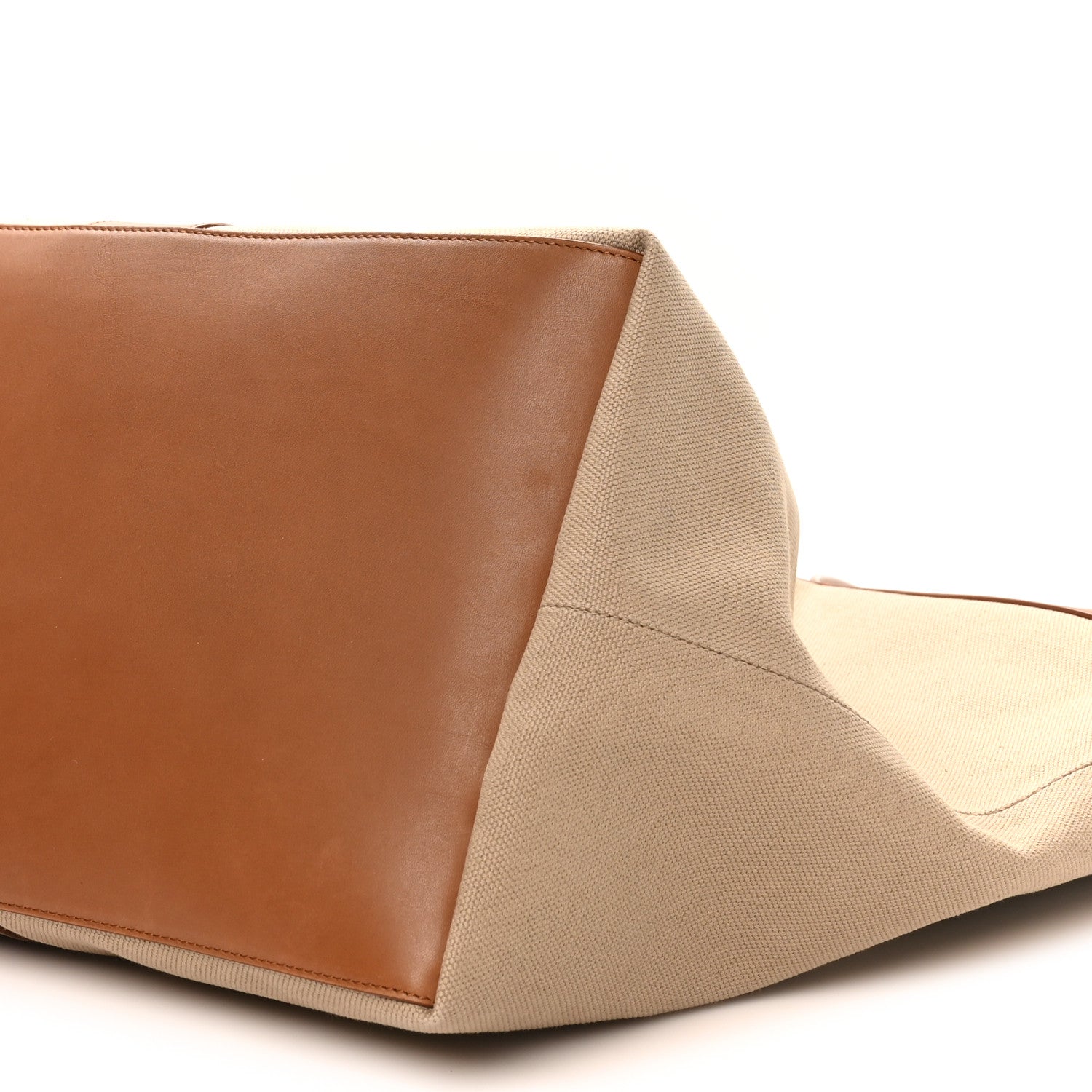 Canvas Calfskin Y Tote Desert Dust Brick