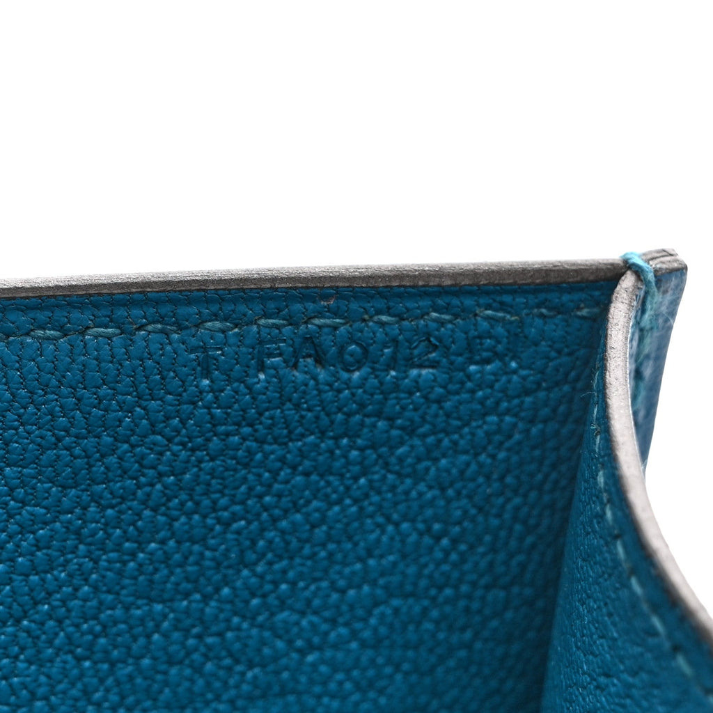 Tadelakt Medor 23 Clutch Bleu Izmir
