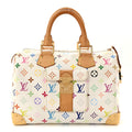 Monogram Multicolor Speedy 30 White