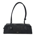 Nubuck Medium Le Teckel Bag Black Anthracite
