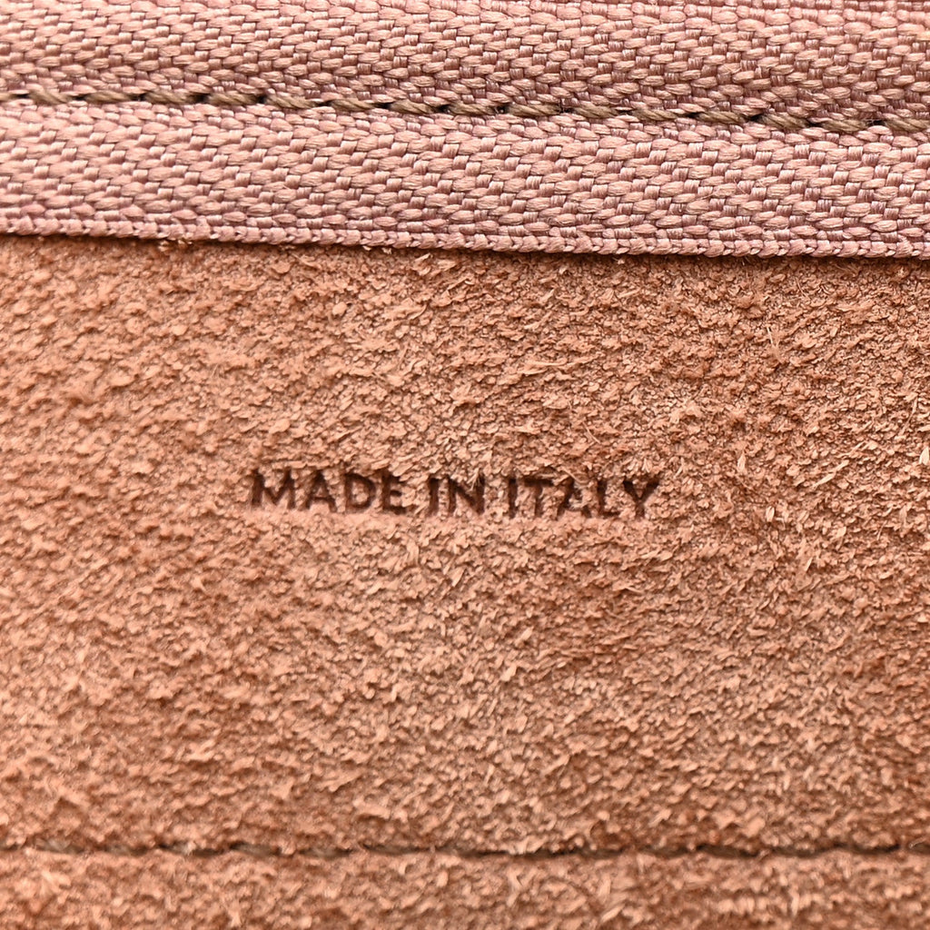 Grained Calfskin Nano Belt Bag Dark Pink