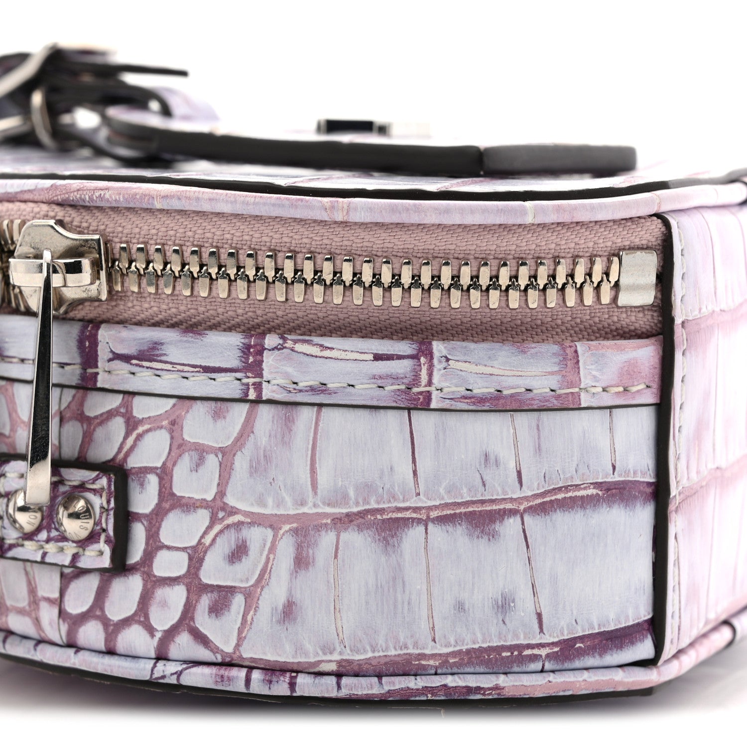 Crocodile Mini Boite Chapeau Light Purple